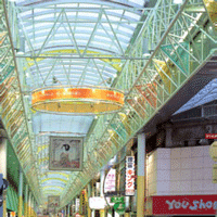 岡山市　駅前商店街