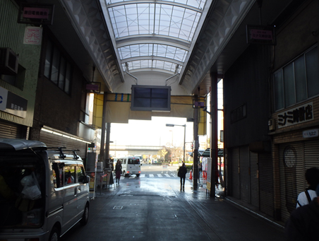 京都三条会商店街アーケード