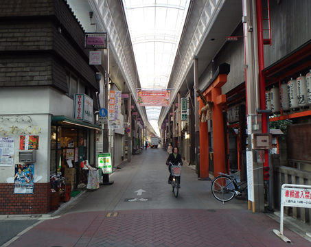 京都三条会商店街アーケード